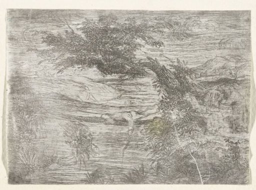 Landscape with Fisherman