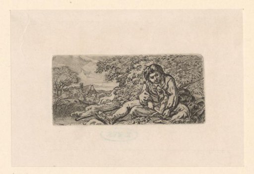 Shepherd boy with dog
