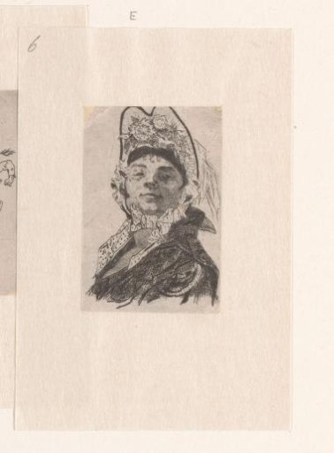 Woman with Cap on her Head