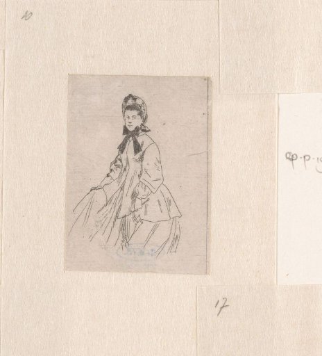 Portrait of an unknown woman