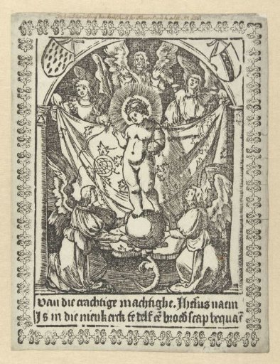 Prayer card for the Brotherhood of Jesus