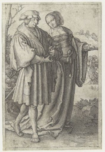 Walking Couple