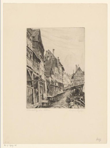 View of a street in Ulm
