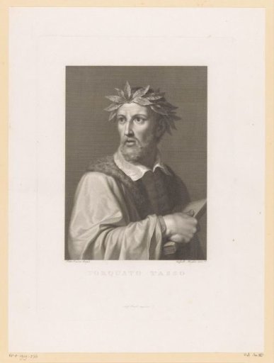 Portrait of the poet Torquato Tasso