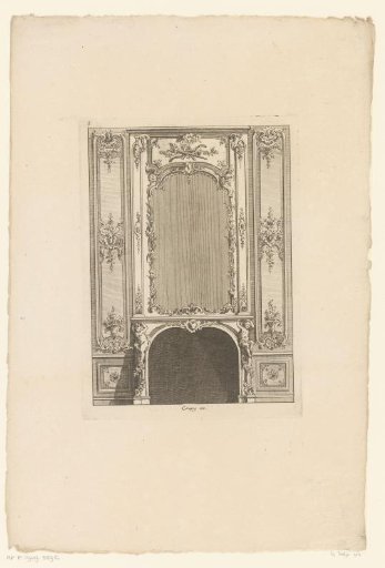 Chimney piece with putti