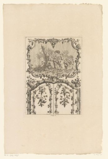 Surmount with a loving couple