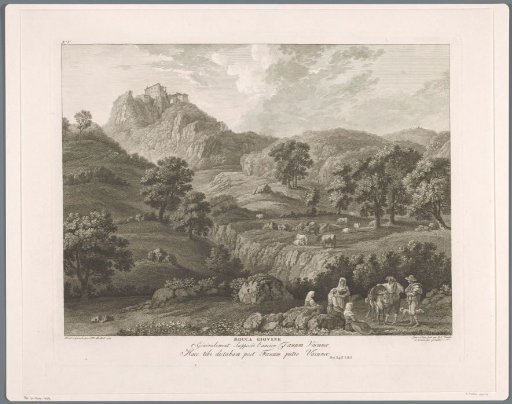 View of Roccagiovine