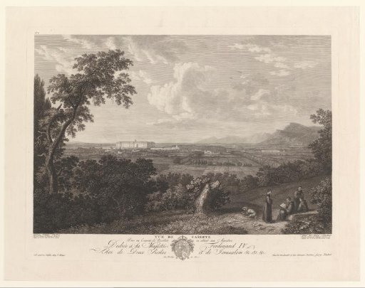 View of the Palace of Caserta
