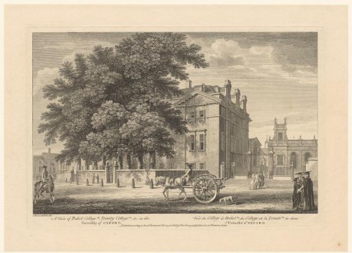 View of Balliol College from Broad Street