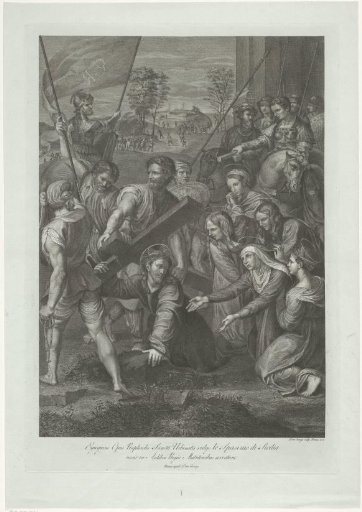 Christ Sinking Under the Weight of the Cross