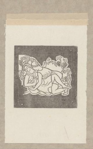 Daphnis and Chloe during the harvest