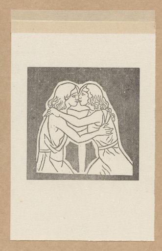 Daphnis and Chloe find each other after Chloe's imprisonment