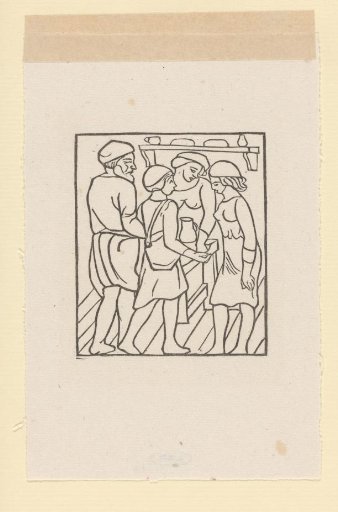 Daphnis and Chloe in the house of Dryas