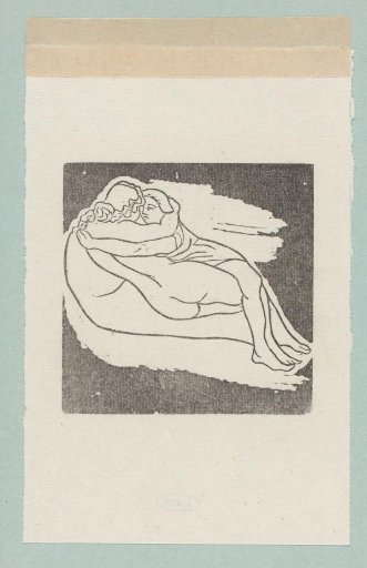 Daphnis and Chloë lying together