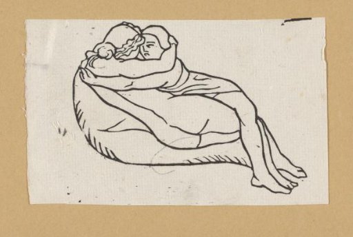 Daphnis and Chloë lying together