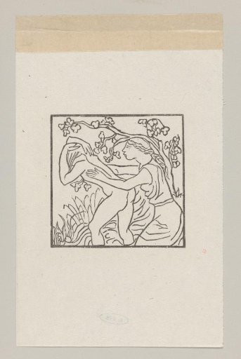 Chloë washing Daphnis in the nymph's grotto