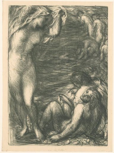Women Bathing in the Sea