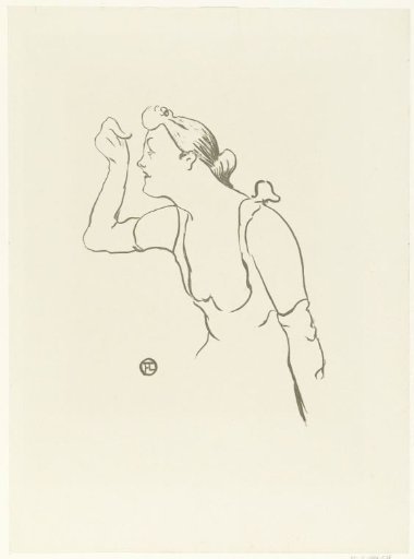 Portrait of singer Paula Brebion