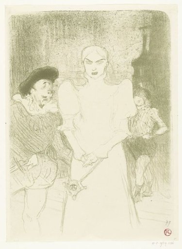 Portrait of actress Rose Caron in her role of Marguerite in Faust at the Opera in Paris