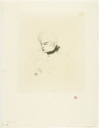 Portrait of Mademoiselle Pois Vert