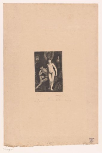 Standing Nude Woman and Sitting Nude Man
