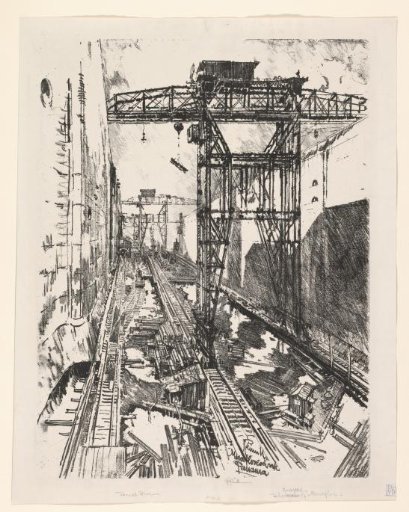 Hoisting Cranes at the Miraflores Lock