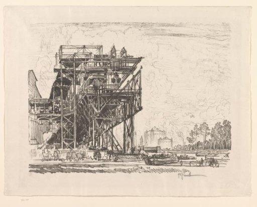 Gasworks, Seen from the Canal