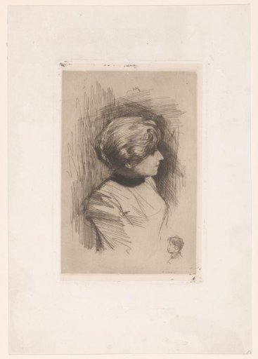 Portrait of an unknown woman