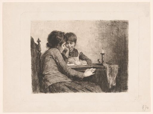Art contemplation