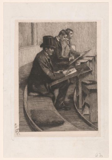 Men drawing