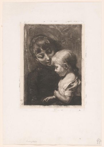 Woman with child