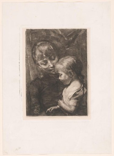 Woman with child