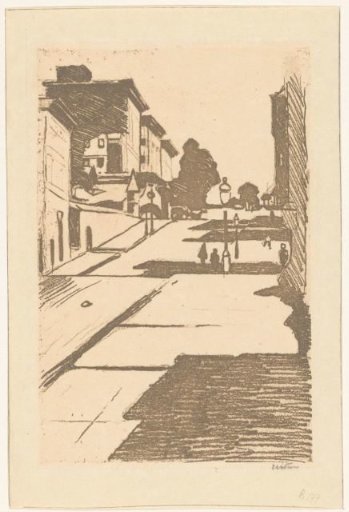 View of Mason Street and the Fairmont hotel in San Francisco