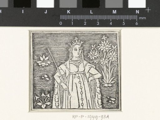 Woman with Scepter and Crown