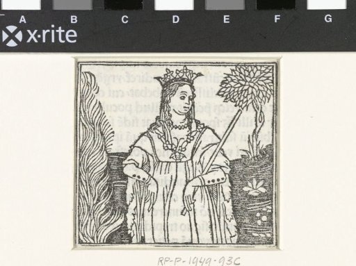 Woman with Scepter and Crown