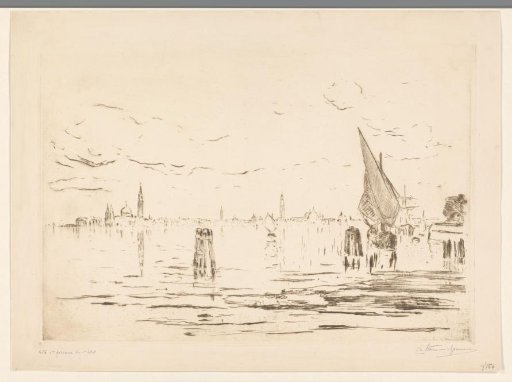 Venice seen from the water