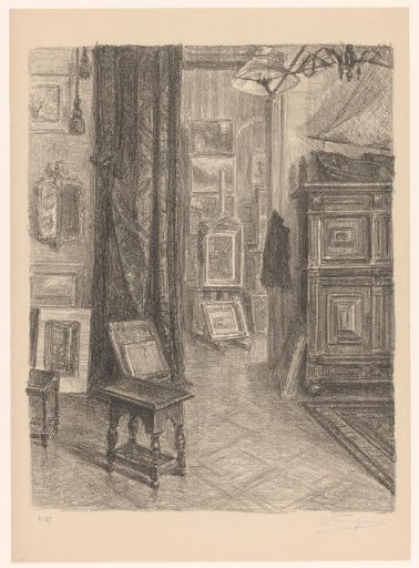 Interior of an Artist's Studio