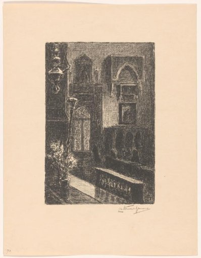 Church interior in Venice