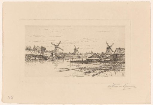 Timber yards in Amsterdam