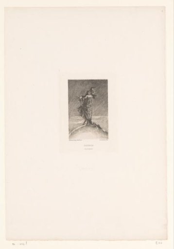 Female Figure on Four Hooves on a Globe