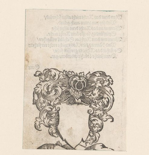 Empty coat of arms