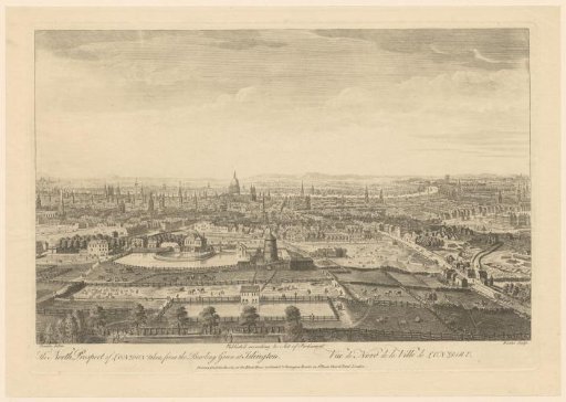 View of London from New River Head, Islington