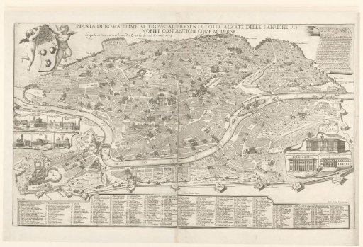 Map of Rome