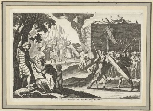 Burial ceremony among the Germans