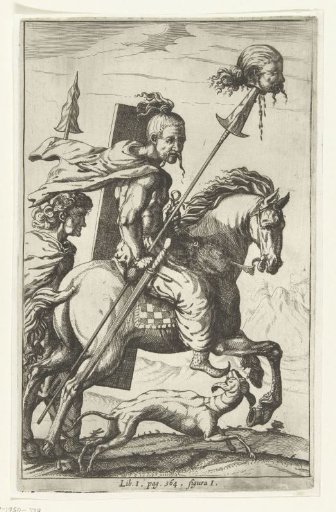 Two German Warriors, Figure I