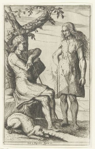 German man and woman, figure V