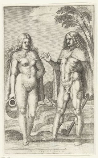 German man and woman, figure IX