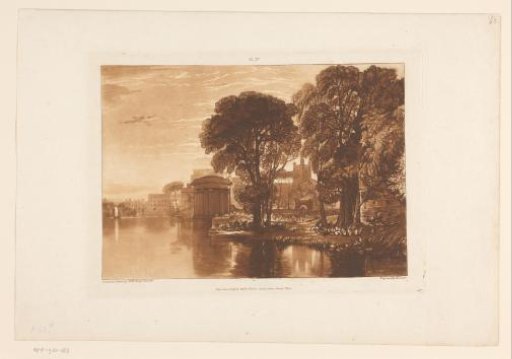 View of Isleworth from the Thames
