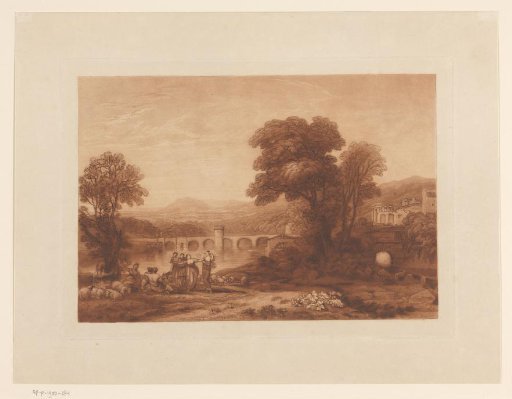 Landscape with Apuleia and a Group of Shepherdesses