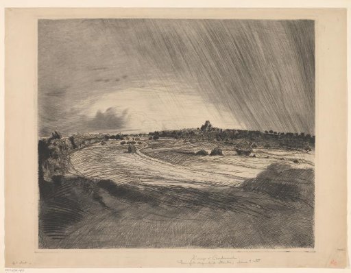 Landscape in a Storm